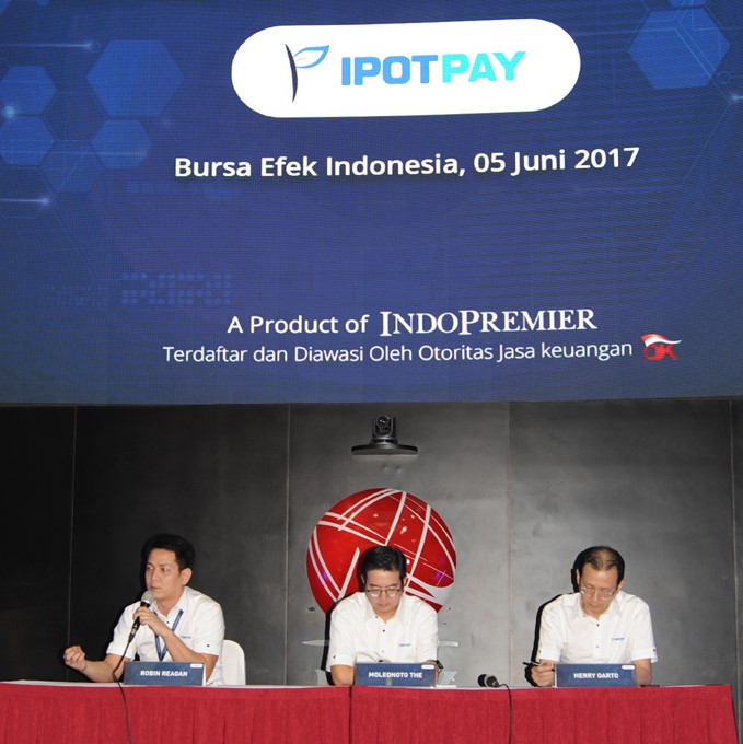 Sesi Product Launch IPOTPAY di Bursa Efek Indonesia